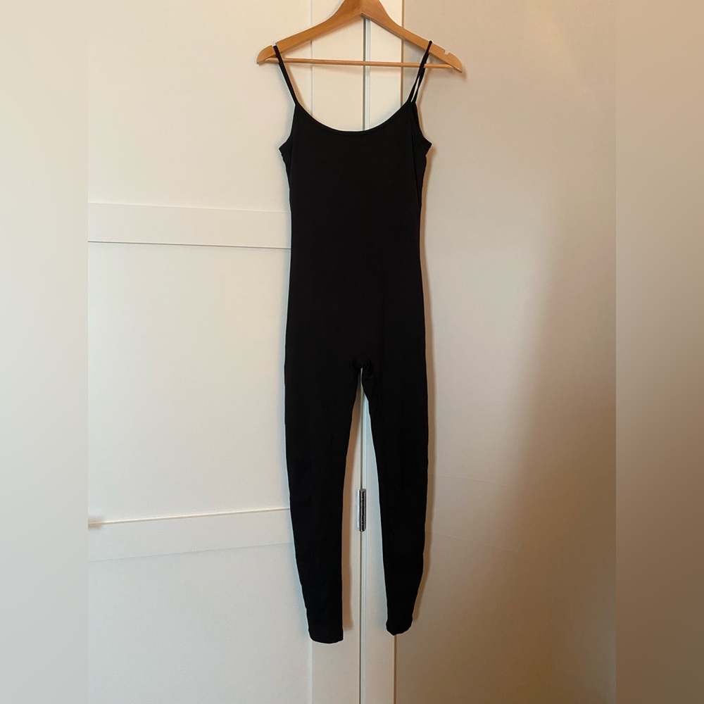 Black Maternity Bumpsuit